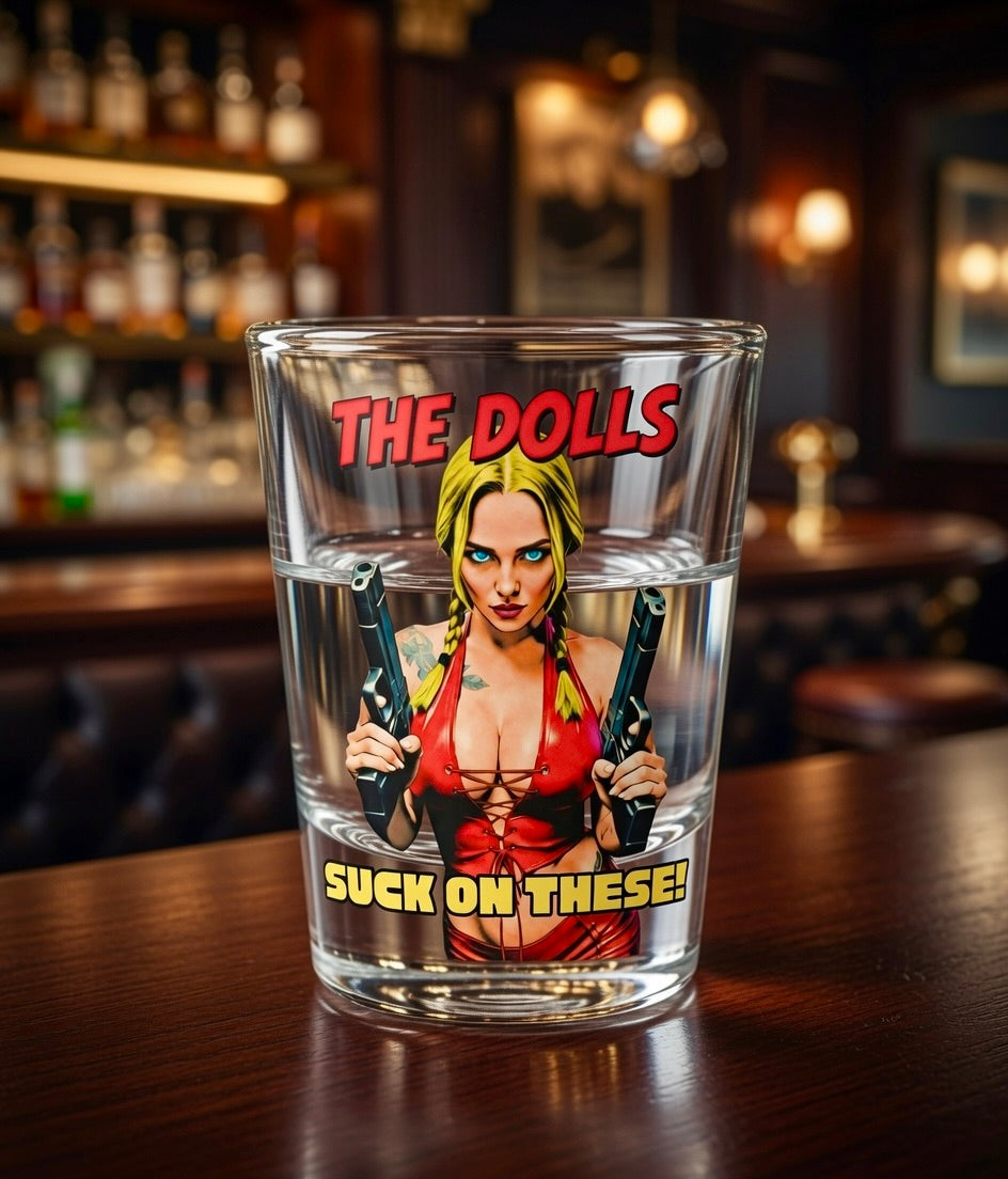The Dolls Shot Glass, 1.5oz
