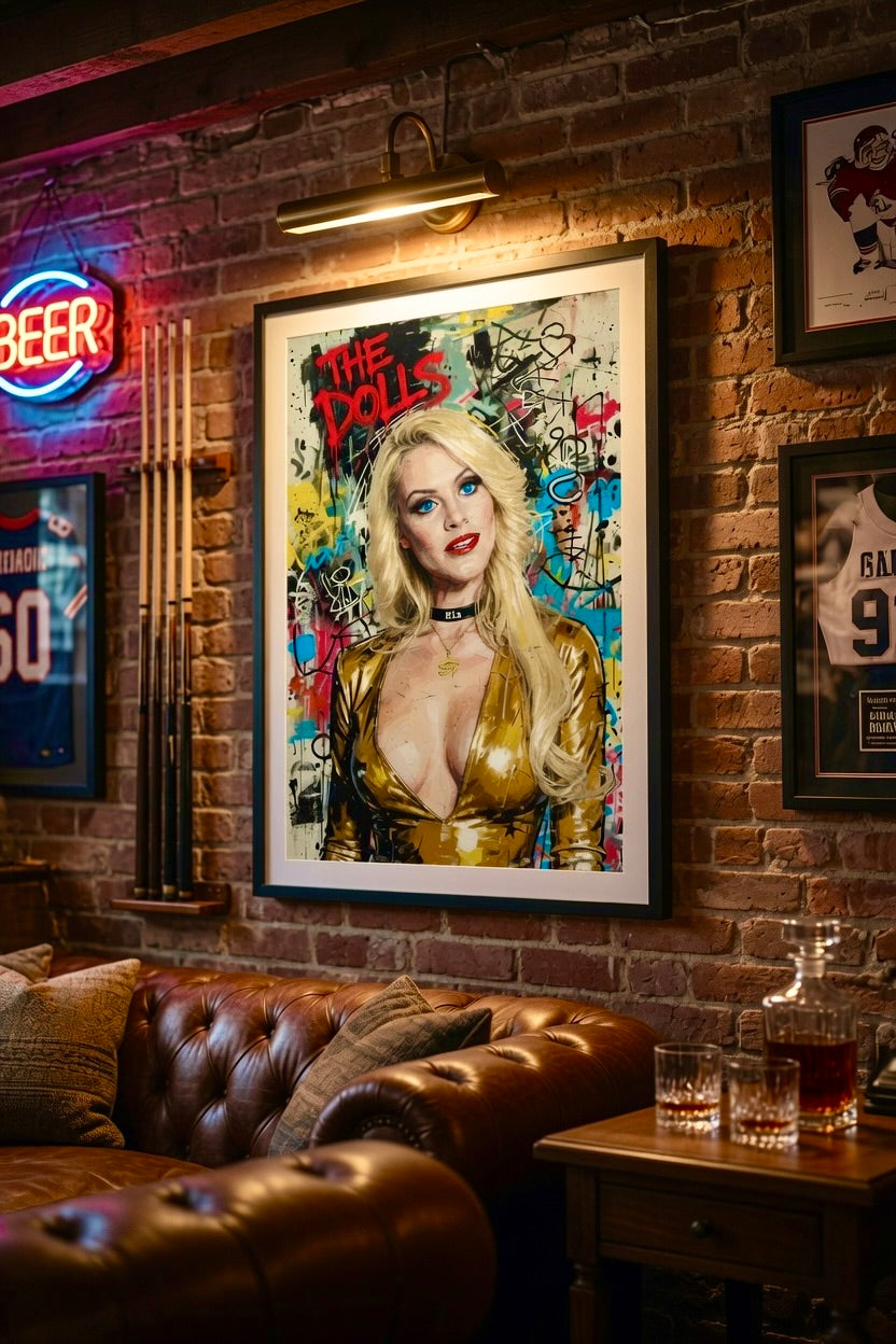 Mia Pop Art Poster (A2) LIMITED PRINT 1/1