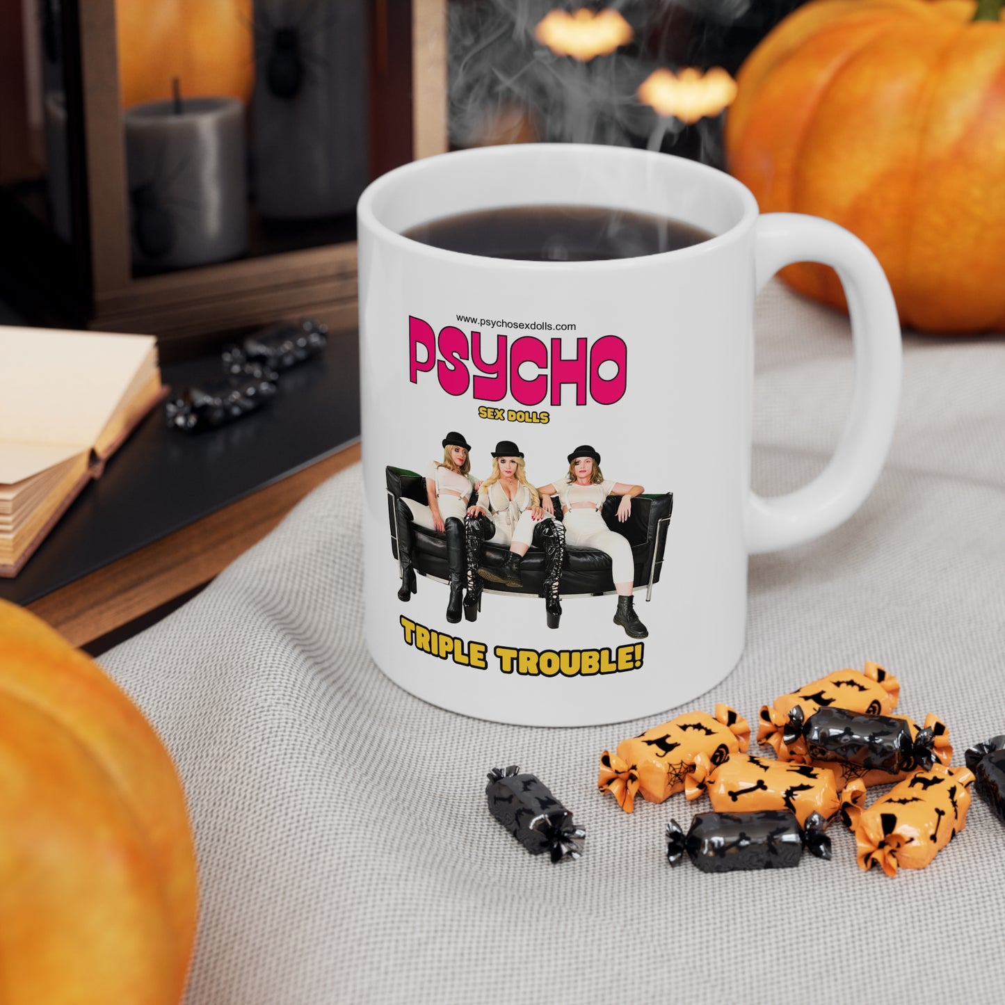 Psycho S*X Dolls Coffee Mug (UK Shipping cost)