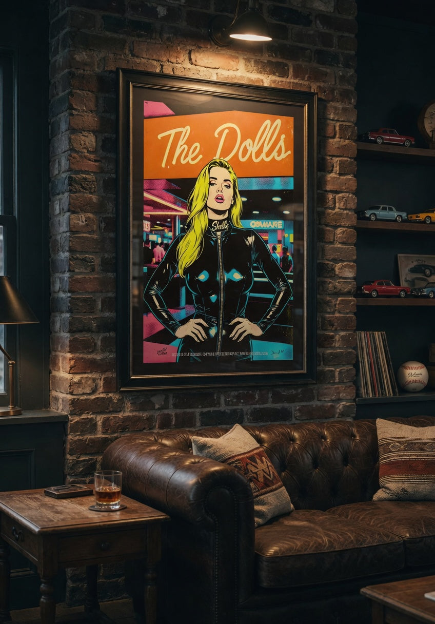 The Dolls Pop Art Poster (A2) 50 LIMITED PRINTS
