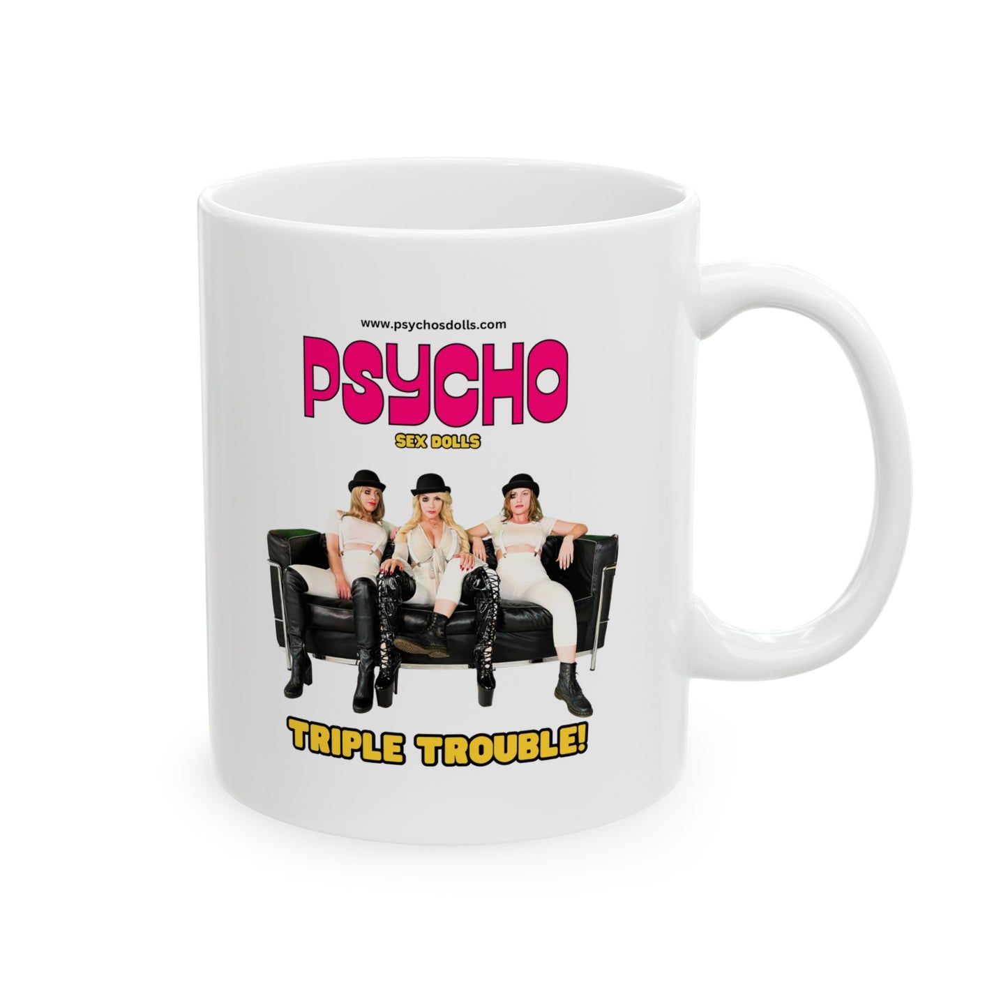 Psycho S*X Dolls Coffee Mug (USA Shipping cost)