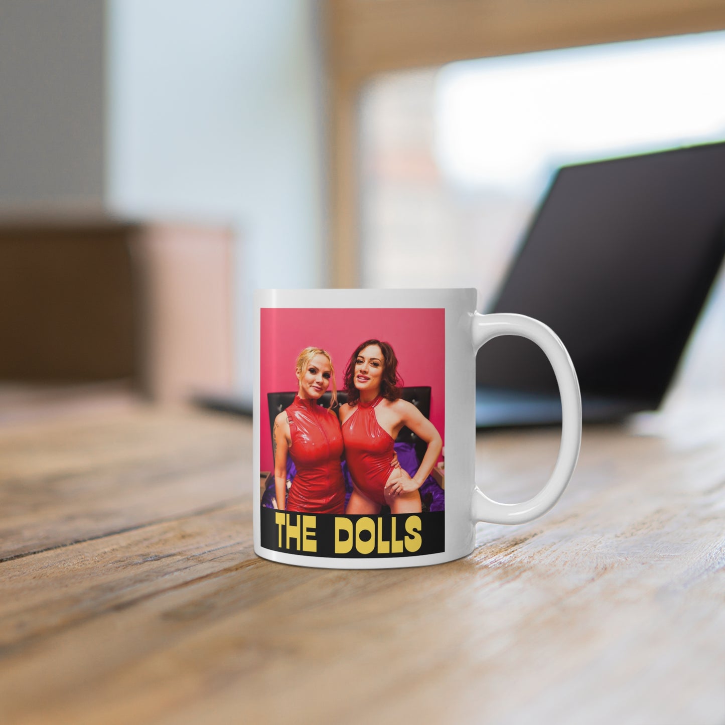 The Dolls" mug