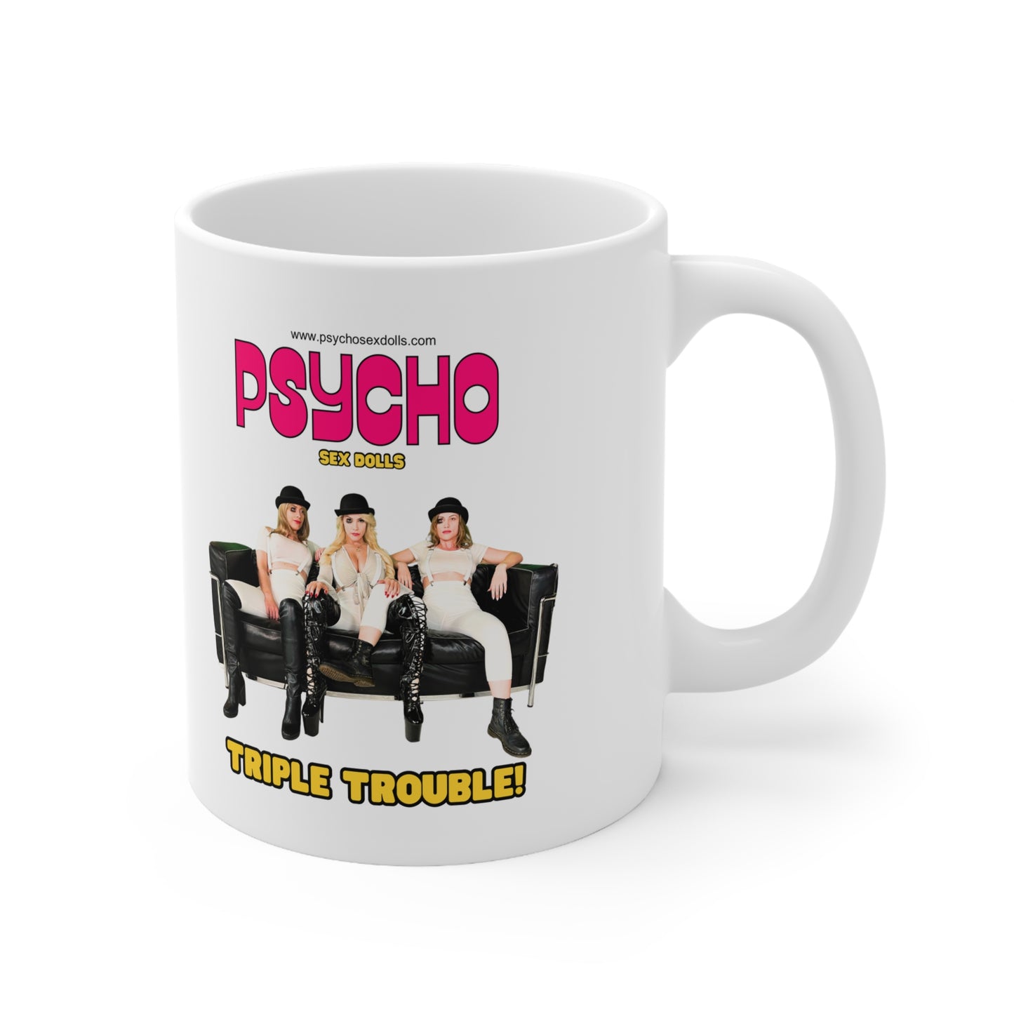 Psycho S*X Dolls Coffee Mug (UK Shipping cost)