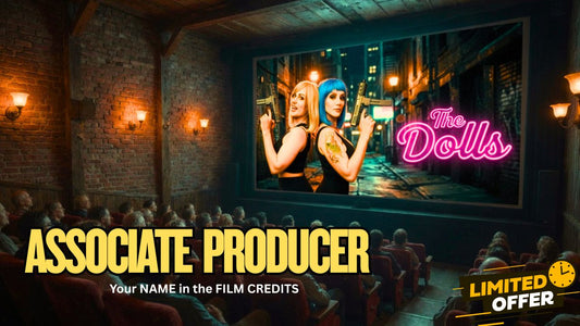 ASSOCIATE PRODUCER credit in THE DOLLS film