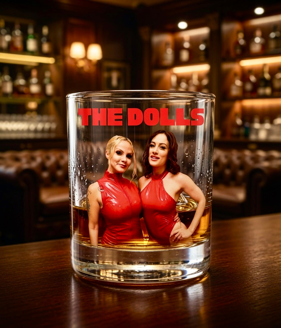 Mia & Chloe on a Rocks Glass, 10oz