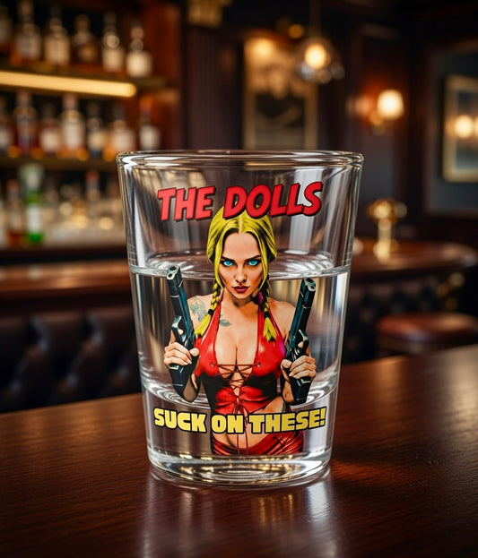 The Dolls Shot Glass, 1.5oz