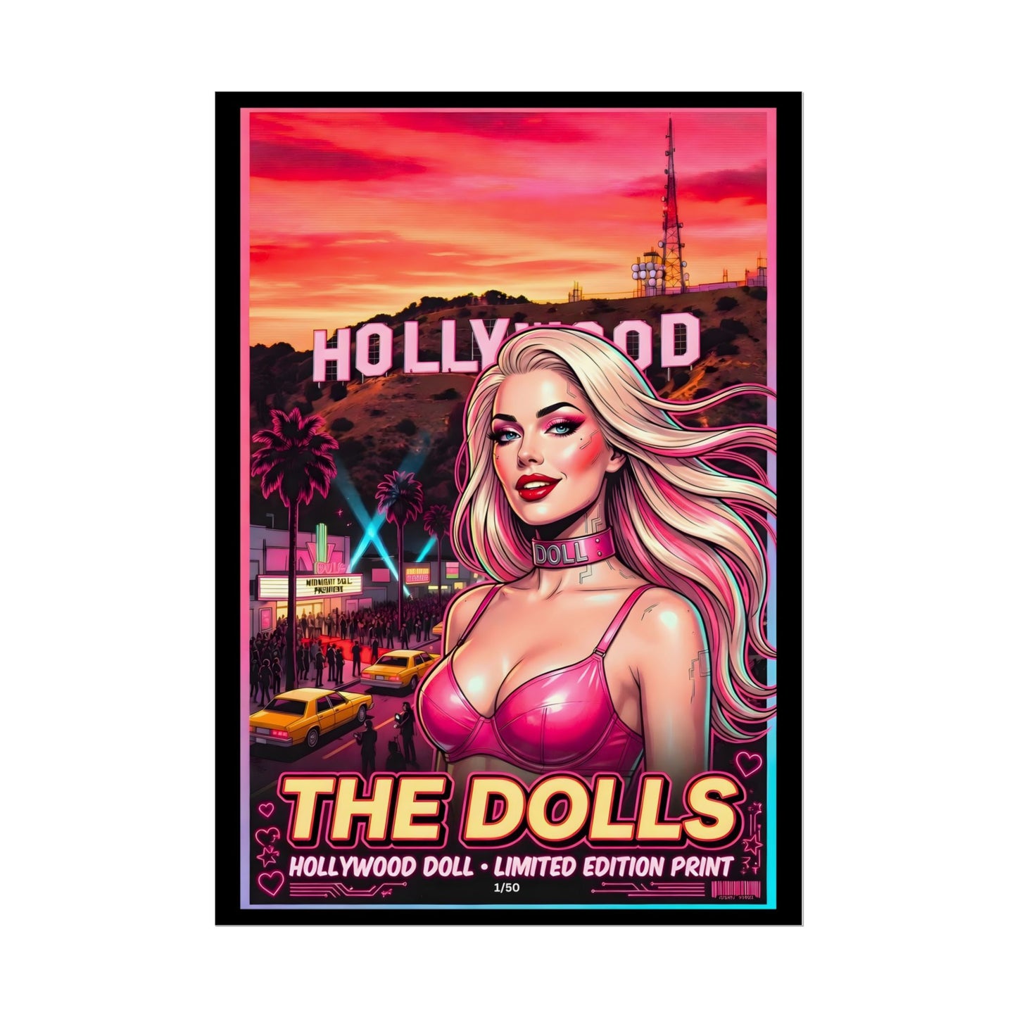 The Dolls Pop Art Poster (A2) Limited Edition 50 prints