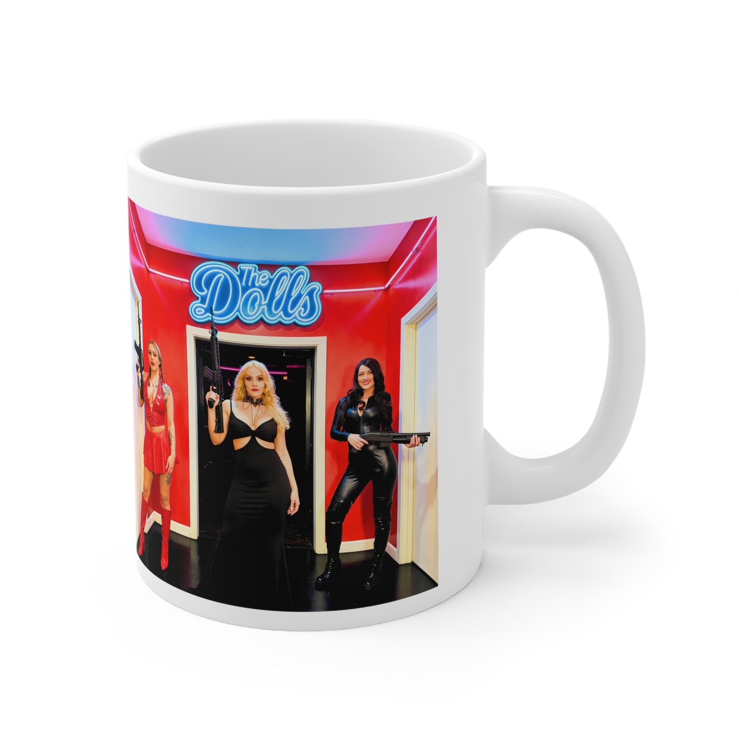 The Dolls" mug
