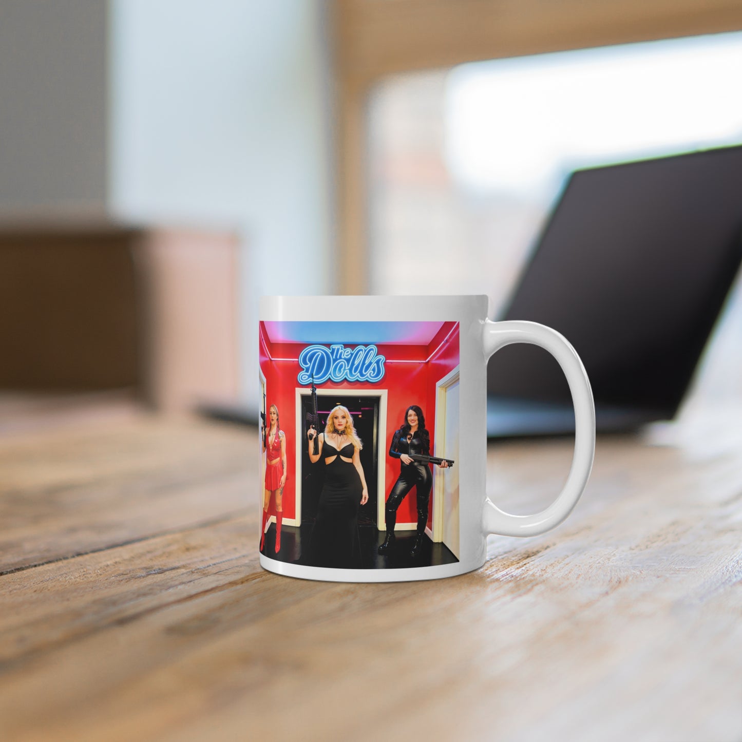 The Dolls" mug
