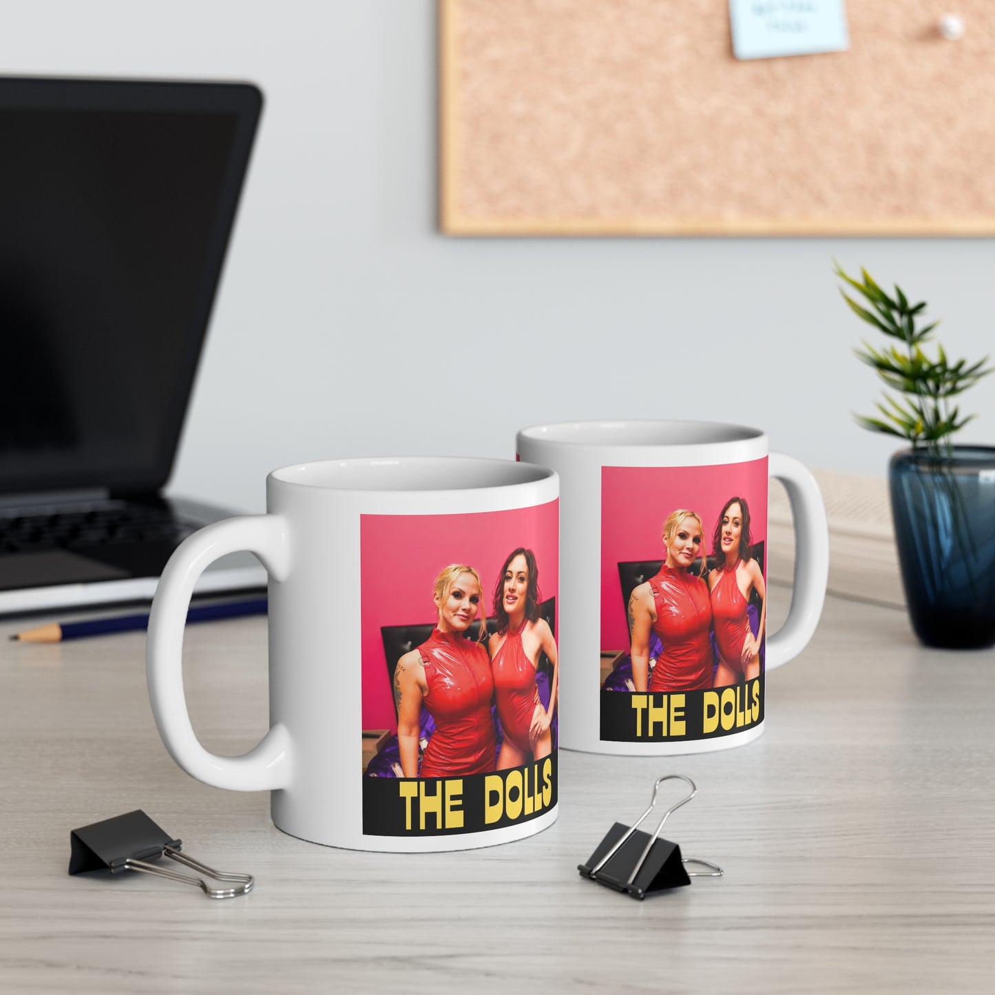 The Dolls" mug