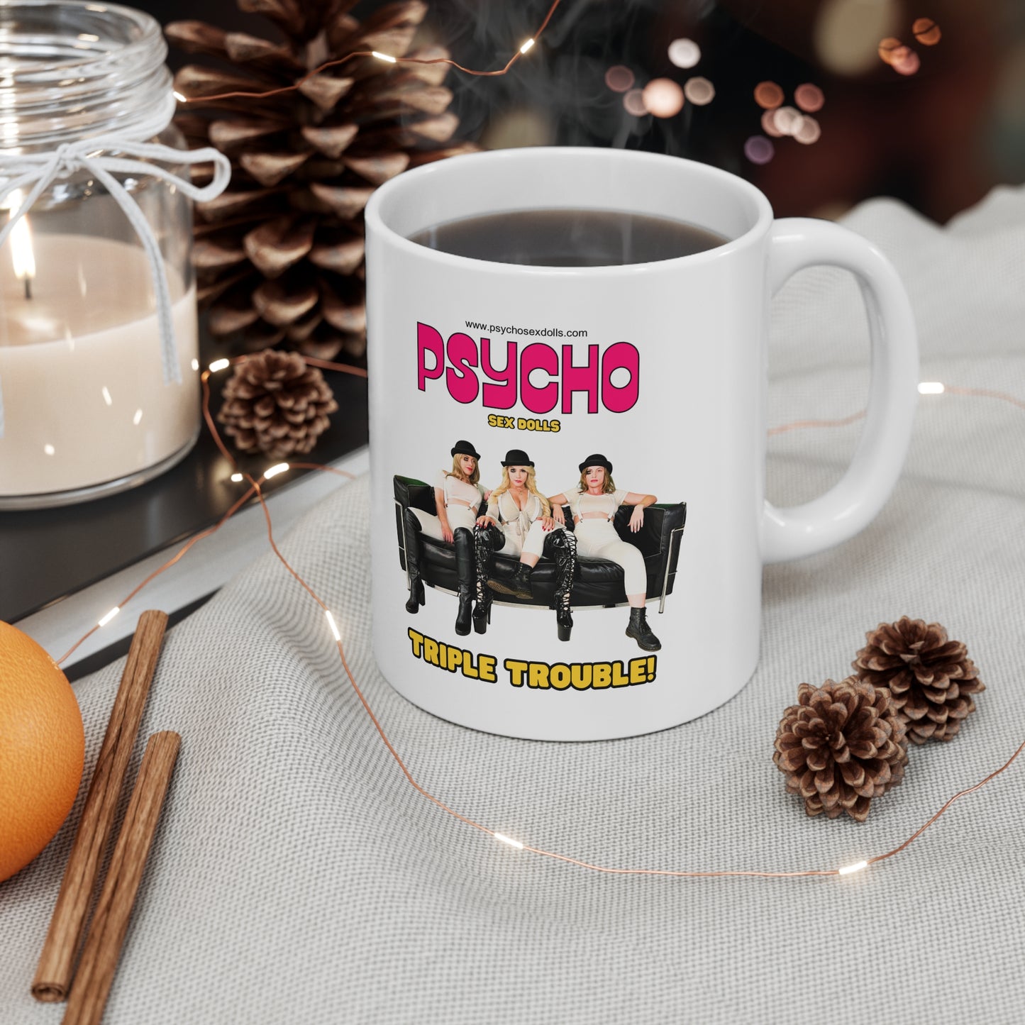 Psycho S*X Dolls Coffee Mug (UK Shipping cost)