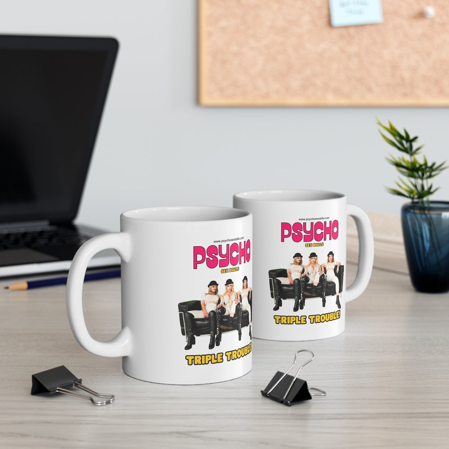 Psycho S*X Dolls Coffee Mug (UK Shipping cost)