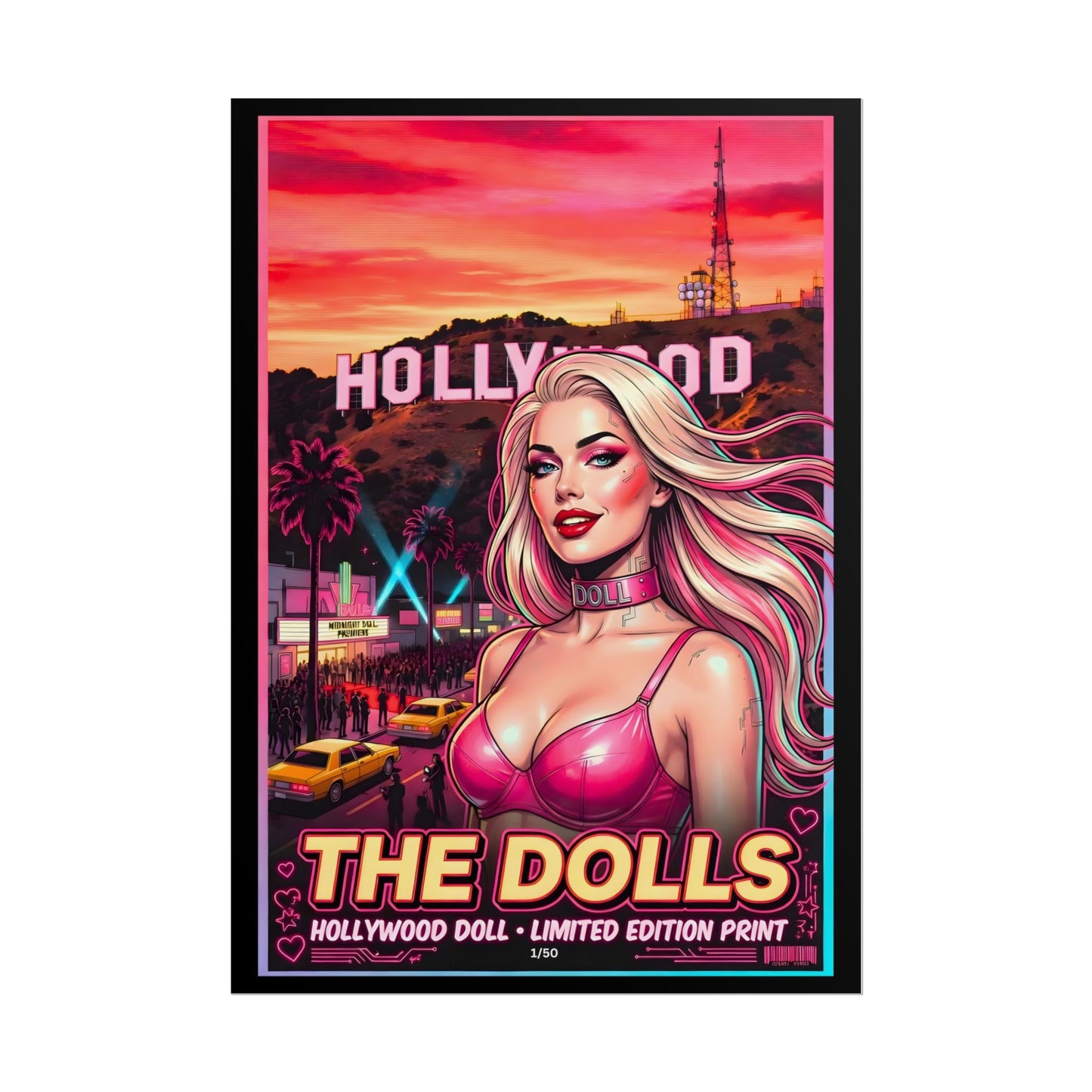 The Dolls Pop Art Poster (A2) Limited Edition 50 prints