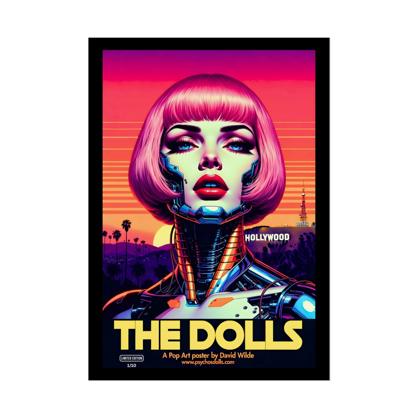 The Dolls Pop Art Poster (A2) Limited Edition 10 PRINTS