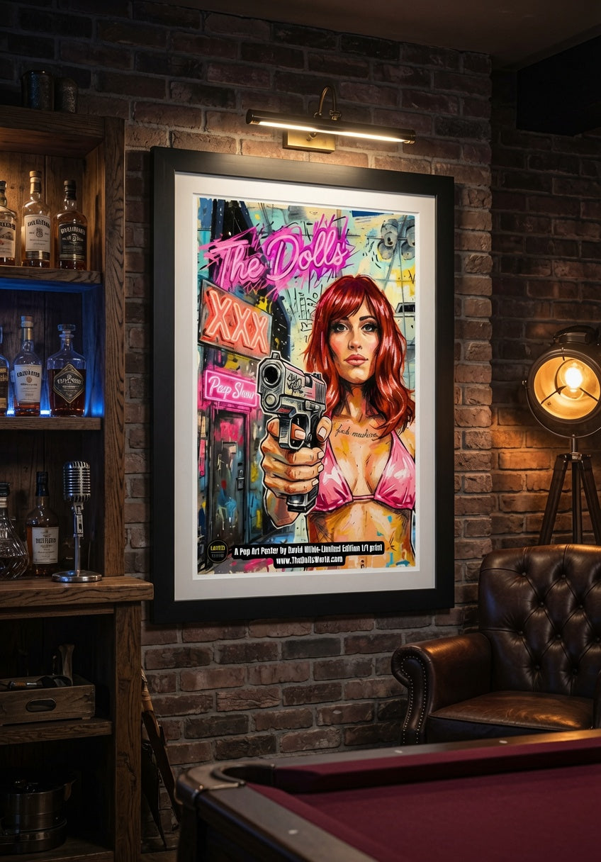 "Chloe" Pop Art Poster (LIMITED PRINT 1/1)